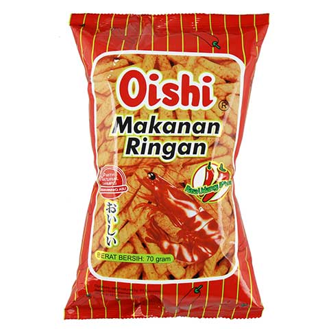 OISHI UDANG PEDAS 70gr